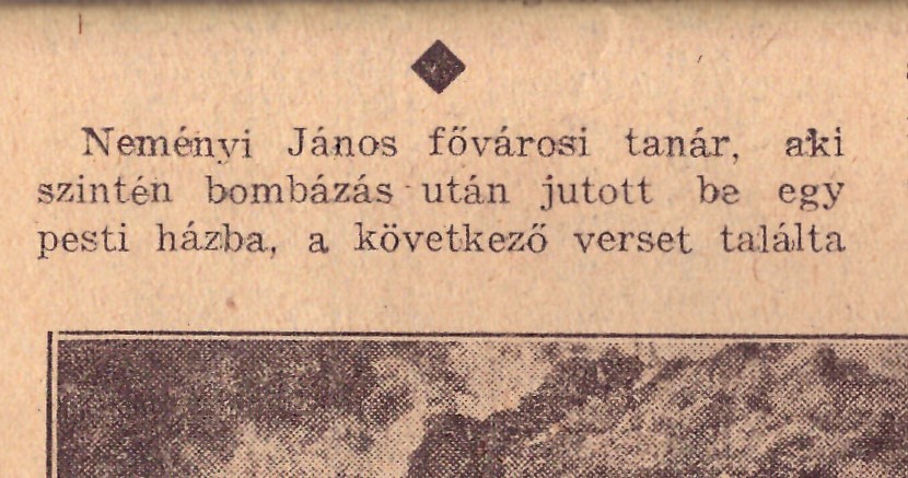 Imaginea conține prima parte din scrisoarea trimisă de către un cititor al ziarului antisemit „Suntem Singuri”.